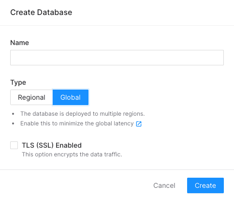 Redis global database on Upstash