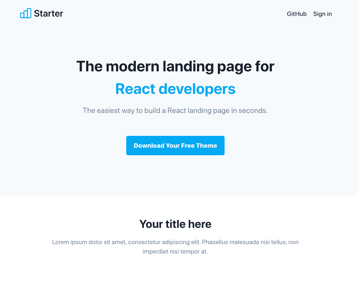 Next JS Landing Page Netlify